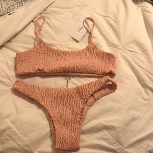 Light pink bathing suit